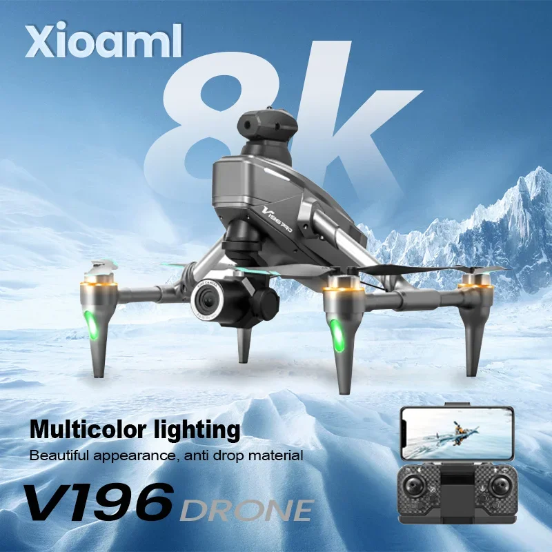 Drone V196 Rc - 2024 Edward V196 drone 8K professional
