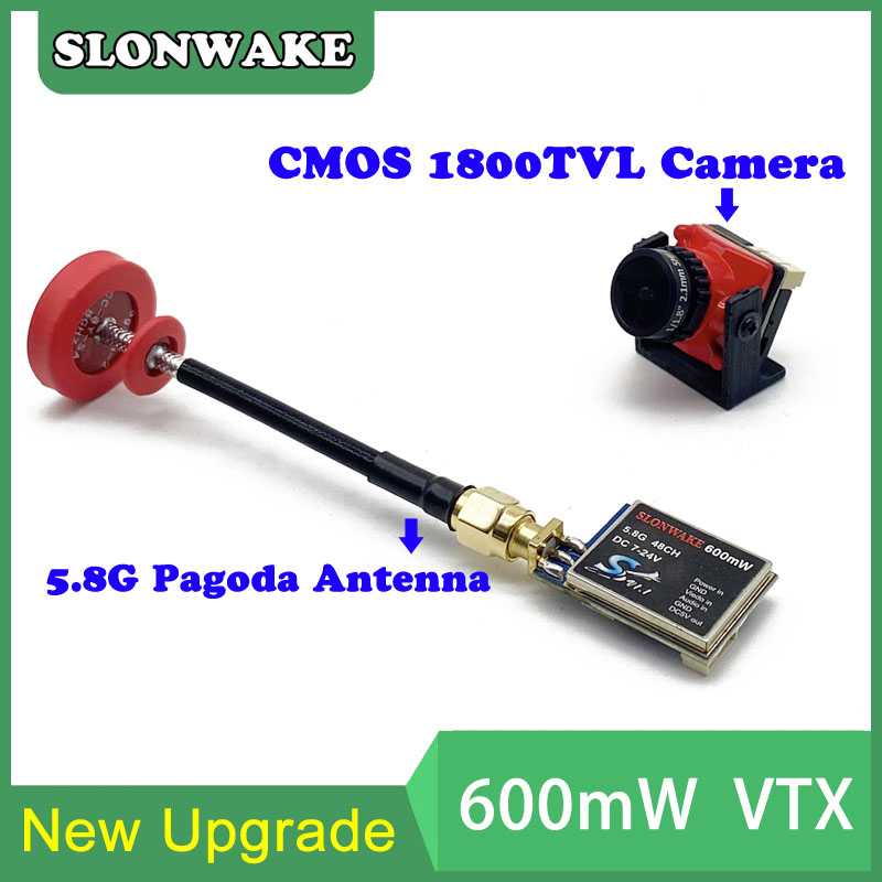 5.8G 48CH 600mW adjustable VTX - đánh giá và giá Drone Rc Mini