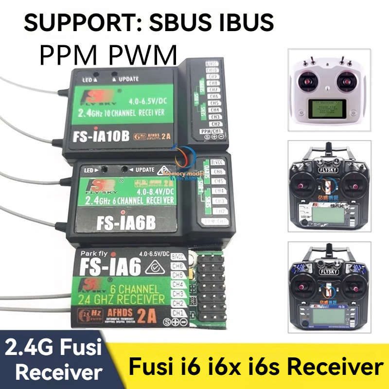 FUSI I6/i6X/i6S Fpv Receiver   - đánh giá và giá Receiver Rc Drone