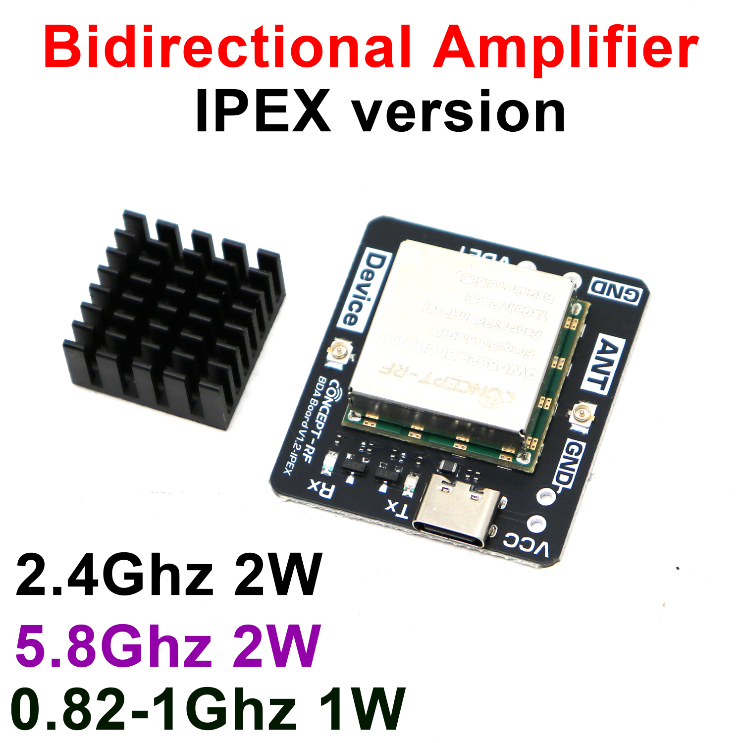 IPEX Bidirectional POWER Ampli - đánh giá và giá Drone Rc Signal