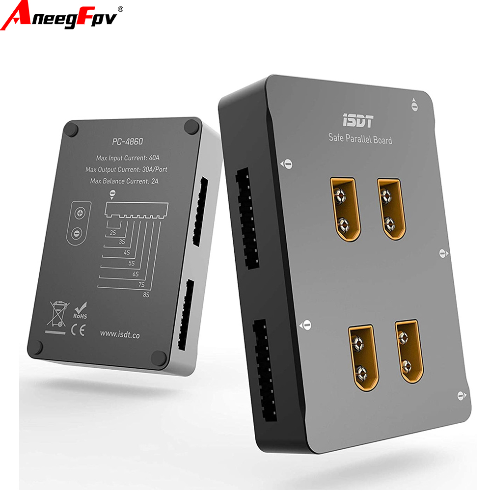 ISDT 1-8S XT60 Safe Parallel C - đánh giá và giá Lipo Parallel Charging Board