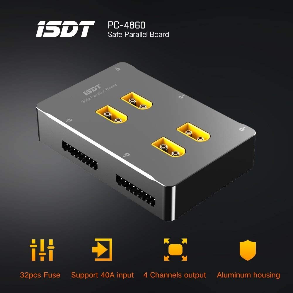 ISDT 1-8S XT60 Safe Parallel C - đánh giá và giá Lipo Parallel Charging Board