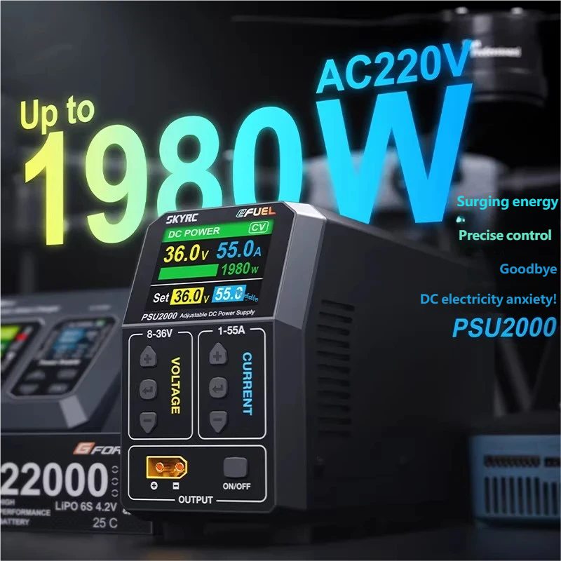 SKYRC PSU2000 1980W Adjustable - đánh giá và giá Drone Rc Battery