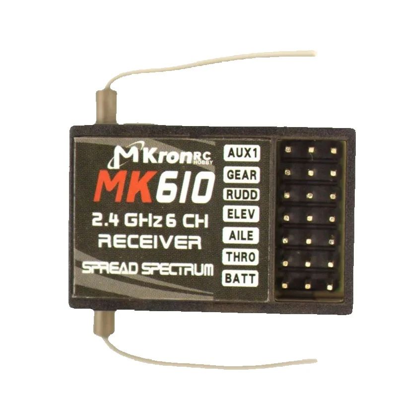 DSM2 MK610 AR6100 2.4G 6CH RC  - đánh giá và giá Drone Rc Battery