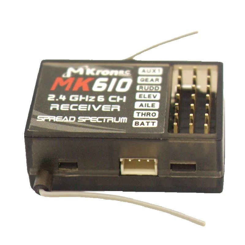 DSM2 MK610 AR6100 2.4G 6CH RC  - đánh giá và giá Drone Rc Battery