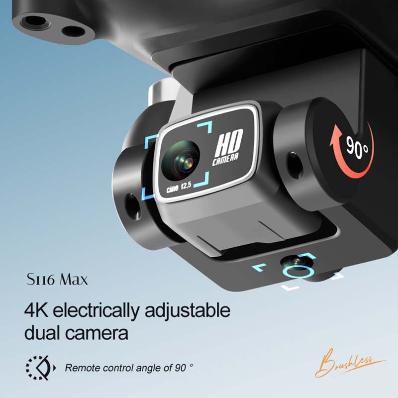 S116 MAX Elf Drone Professiona - đánh giá và giá Drone Rc S116