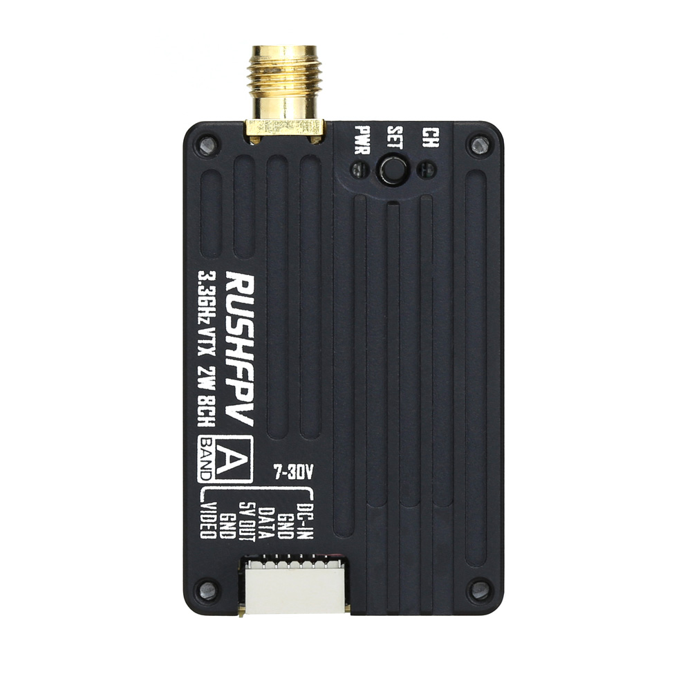 RUSHFPV 3.3G 2W VTX Transmitte - đánh giá và giá Receiver Rc Drone