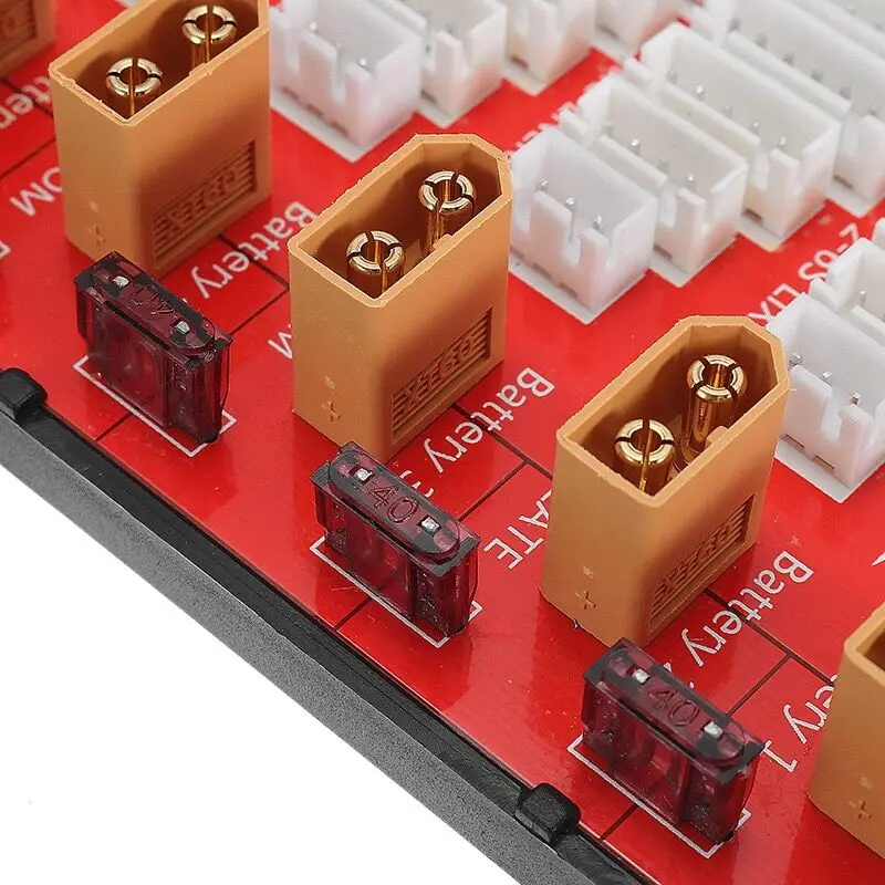 Rc 2-6S 2-8S T / XT60 / XT90 / - đánh giá và giá Lipo Parallel Charging Board
