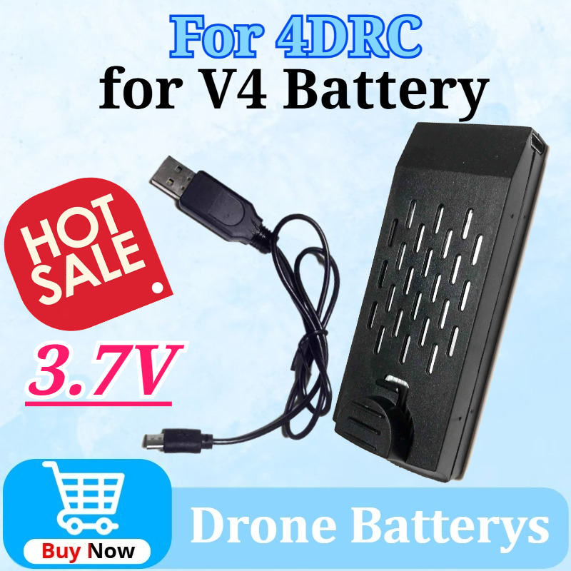 For V4 3.7V Battery charging c - đánh giá và giá Drone Rc V4