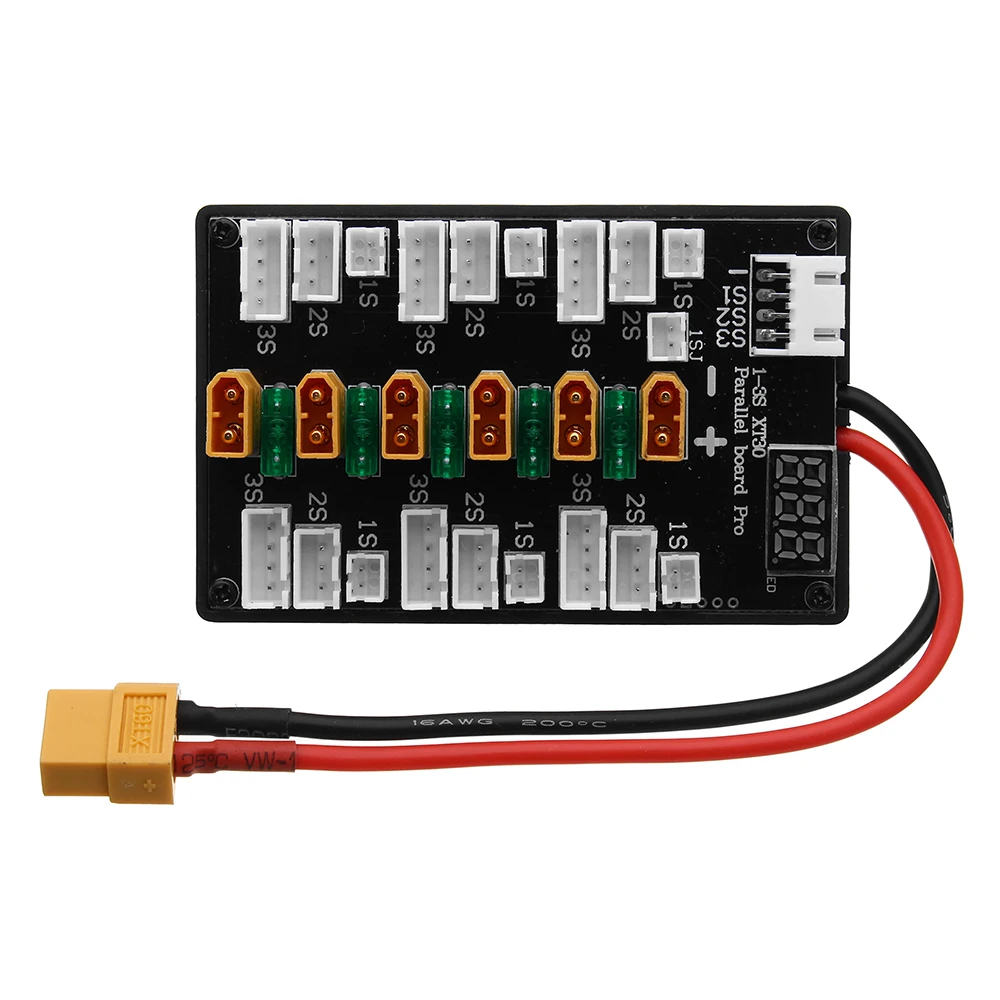 XT30 Plug 1S-3S Lipo Battery U - đánh giá và giá Lipo Parallel Charging Board