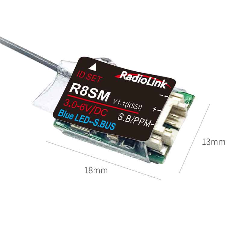 Radiolink R8SM 8CH 2.4G Receiv - đánh giá và giá Drone Rc Signal