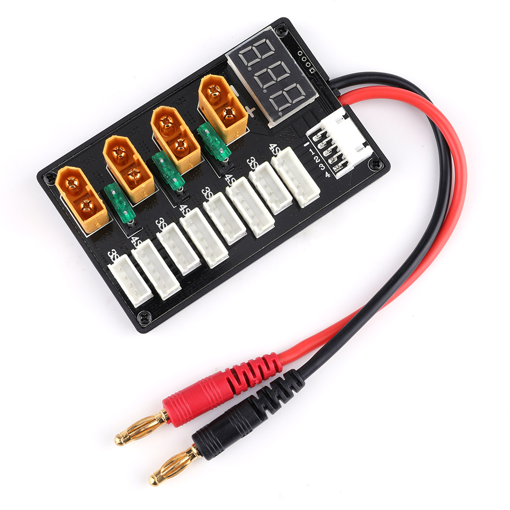 XT60 Plug 3S 4S Lipo Battery P - đánh giá và giá Lipo Parallel Charging Board