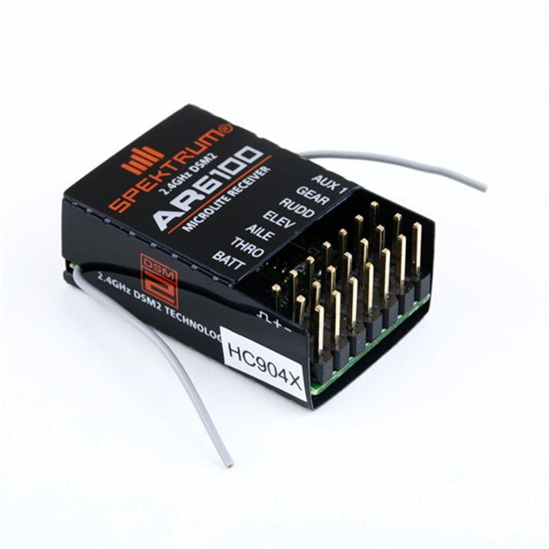 AR6100 DSM2 6CH 2.4GHz Receive - đánh giá và giá Drone Rc Battery