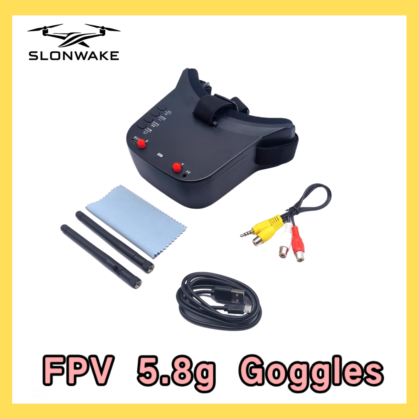 SLONWAKE 5.8G 48CH FPV 400mw V - đánh giá và giá Receiver Rc Drone