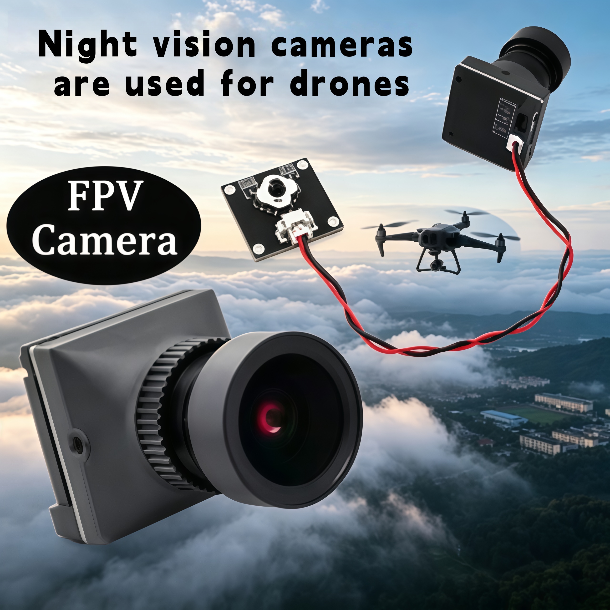 1500TVL HD CADDX Snail FPV Cam - đánh giá và giá Caddx Fpv Camera