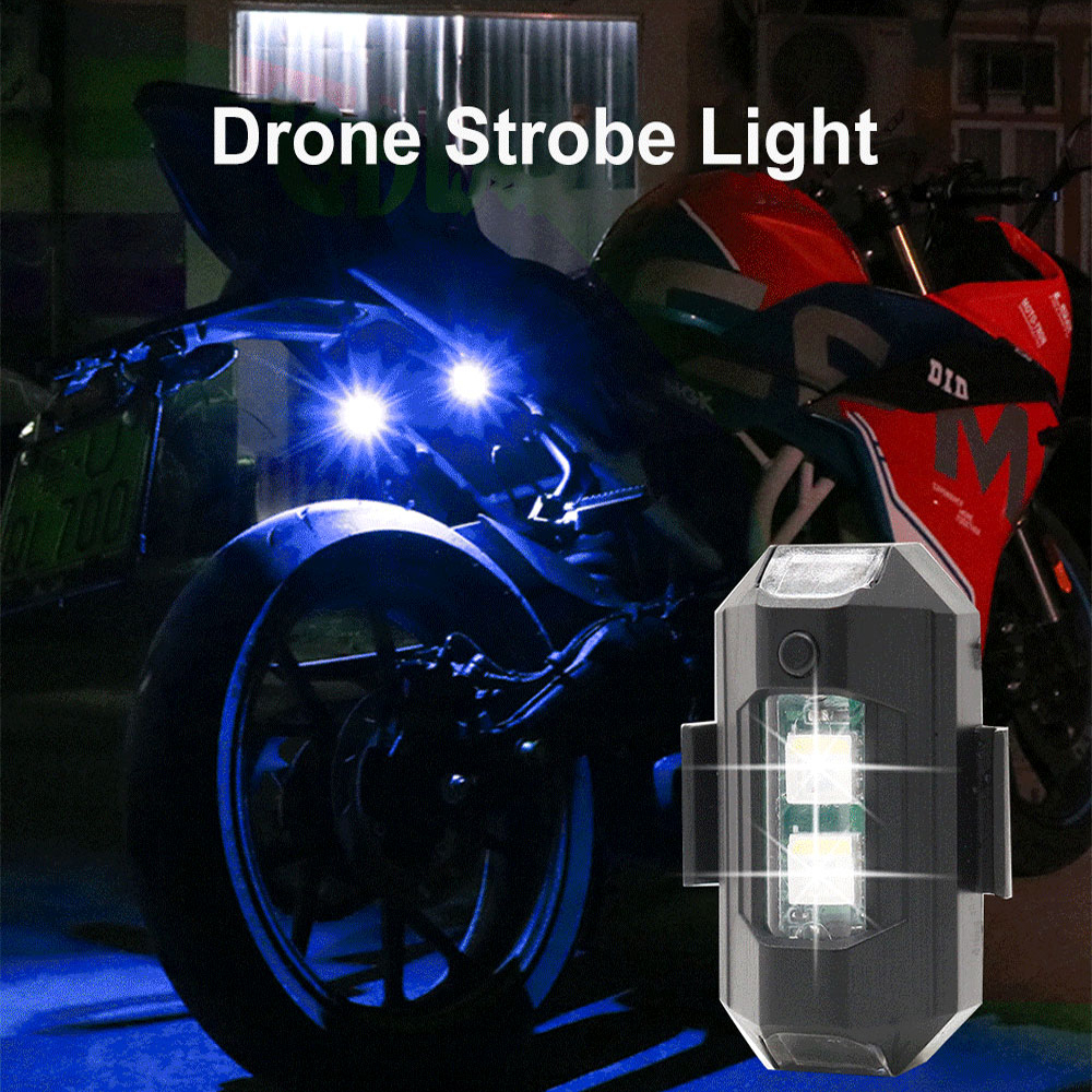 Motorcycle LED RGB Warning Lig - đánh giá và giá Drone Rc Signal